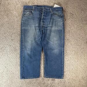 Vintage Levis 501xx Jeans Mens 40x32 Straight Leg Button Fly Denim Y2K